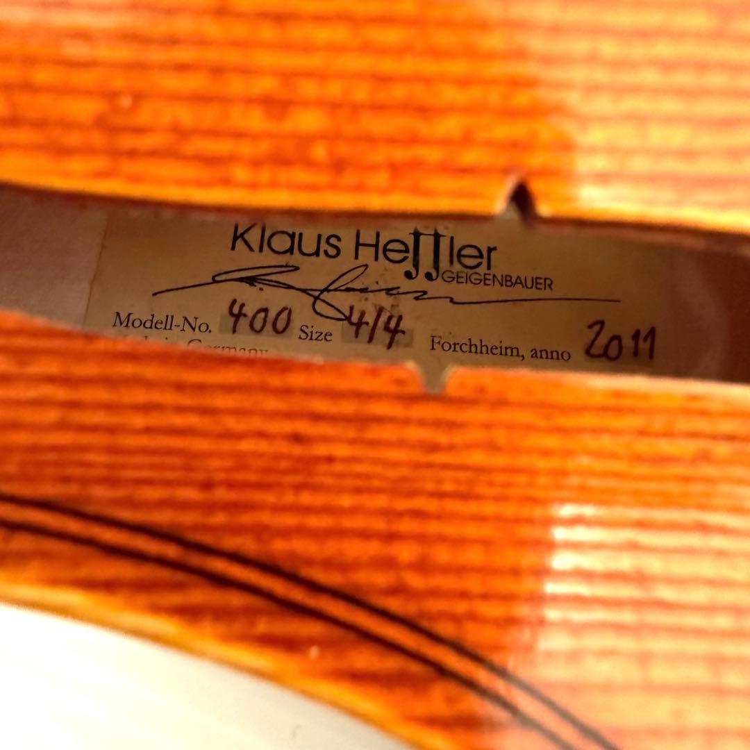 Klaus Heffler Modell：400 4/4 バイオリン ドイツ製