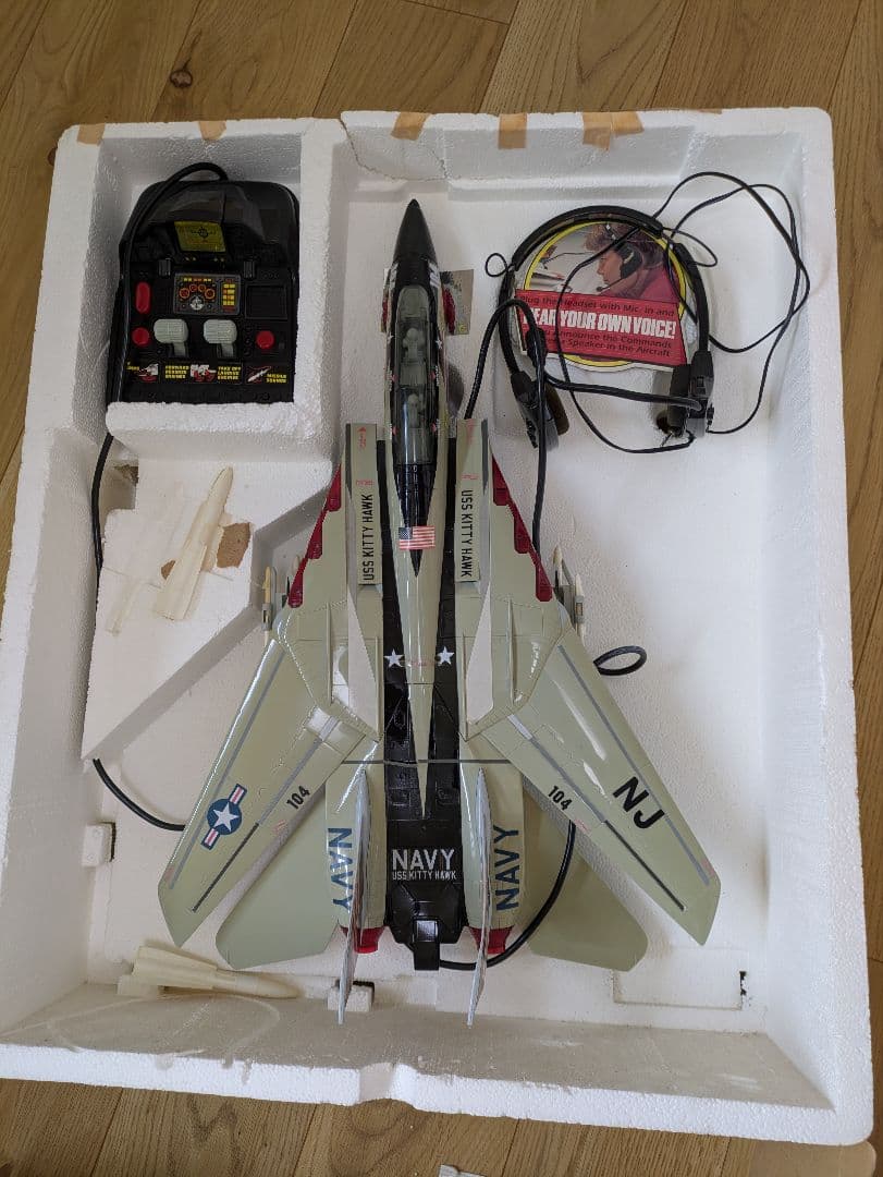 【激レア】NEW BRIGHT F-14 TOMCAT ラジコン　大型商品