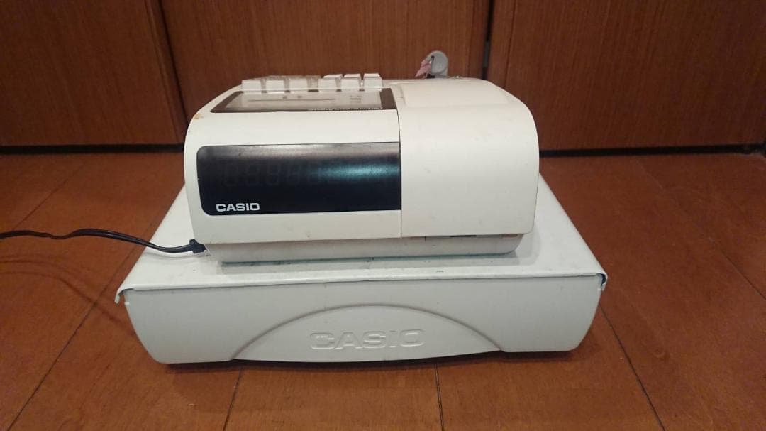 カシオ レジスター TE-340WE ホワイト