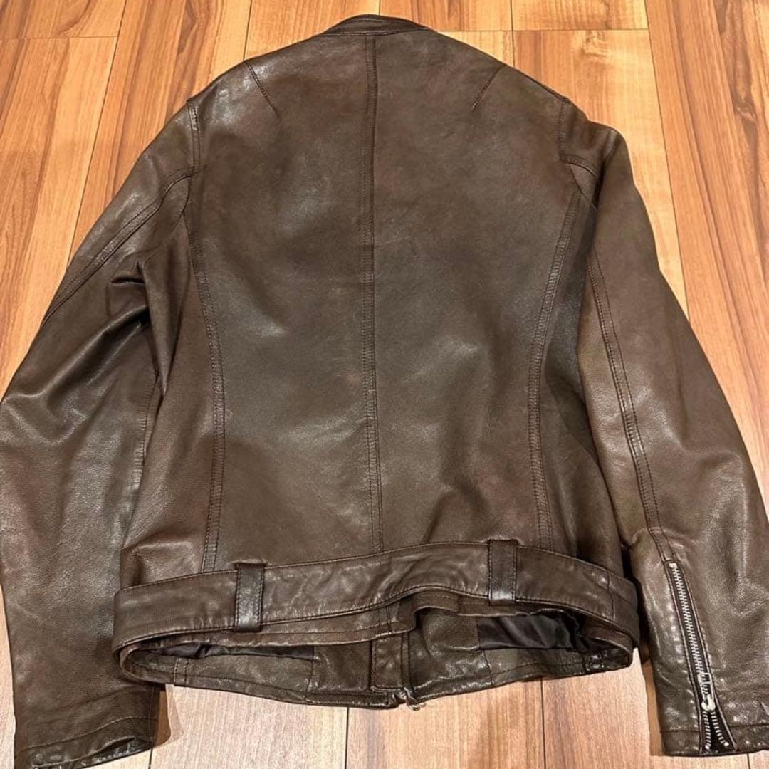 グラム glamb レザージャケット 革ジャン ライダース 古着