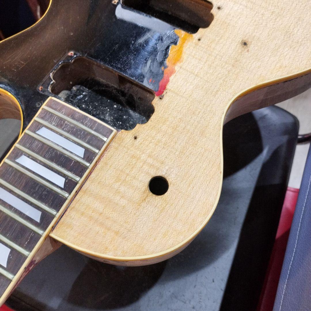 グレコ Greco レスポール ホロウボディ 中空ボディ ドンガラ 引き取り限定