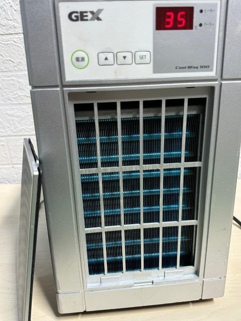GEX Cool Way 100 クーラー デジタル温度表示 35度