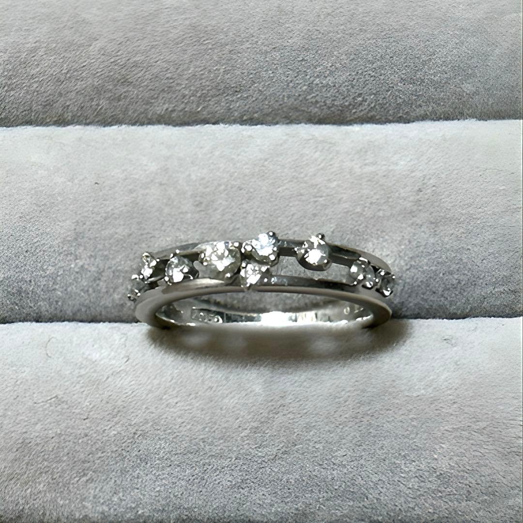 STAR JEWELRY / ダイヤリング　0.22ct　Pt950