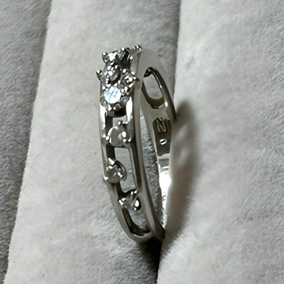 STAR JEWELRY / ダイヤリング　0.22ct　Pt950