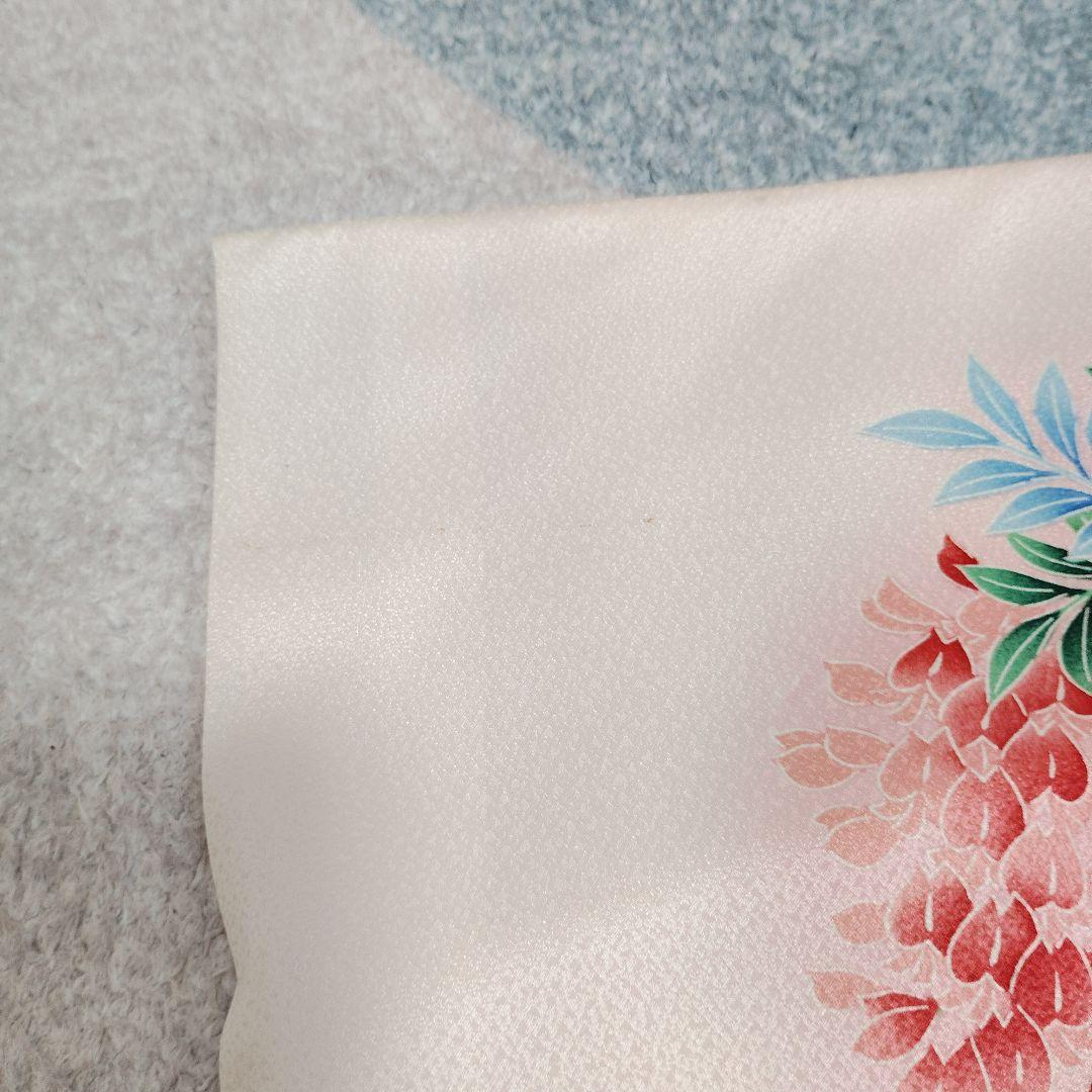 七五三 3歳 正絹 着物 被布 バッグ 草履 小物 セット 部分絞り