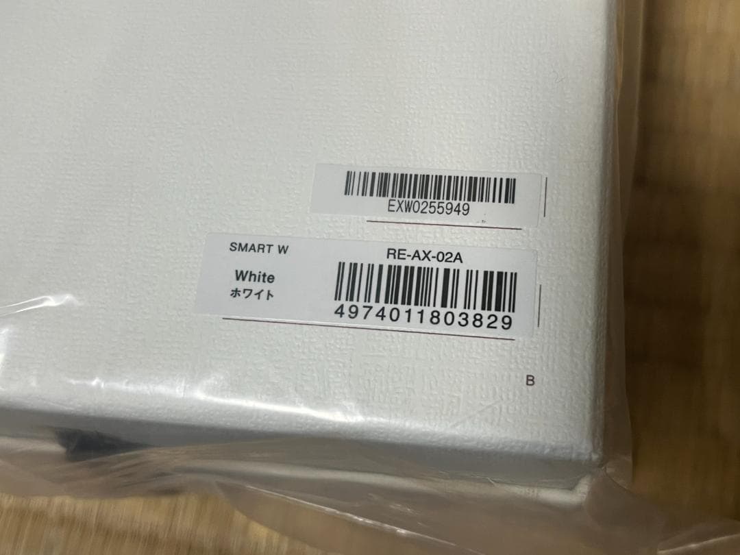 リファビューテック ドライヤー ホワイト RE-AX-02A ヘアドライヤー