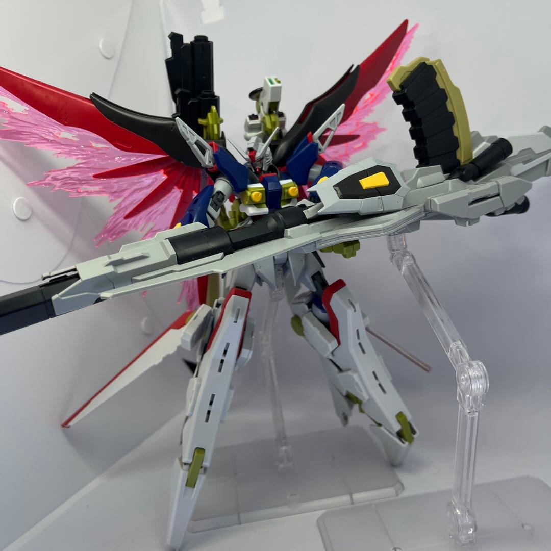 【組立済み・説明書あり】hg デスティニーガンダムspecII ゼウスシルエット