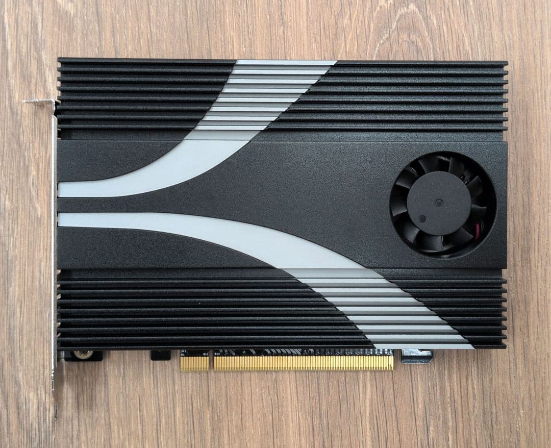 拡張カード SABRENT 4-Drive NVMe SSD to PCIe 4.0 x16