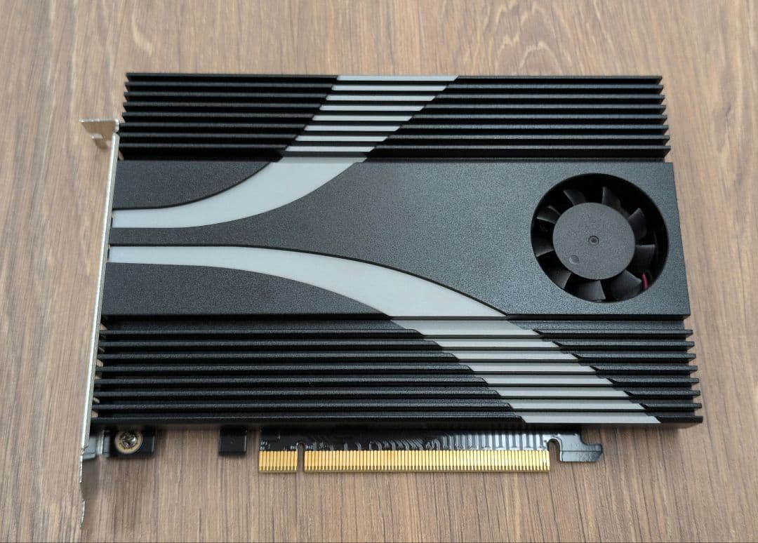 拡張カード SABRENT 4-Drive NVMe SSD to PCIe 4.0 x16