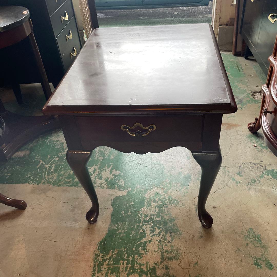 アメリカ家具，thomusvilleアンティーク サイドテーブル引き出し付き