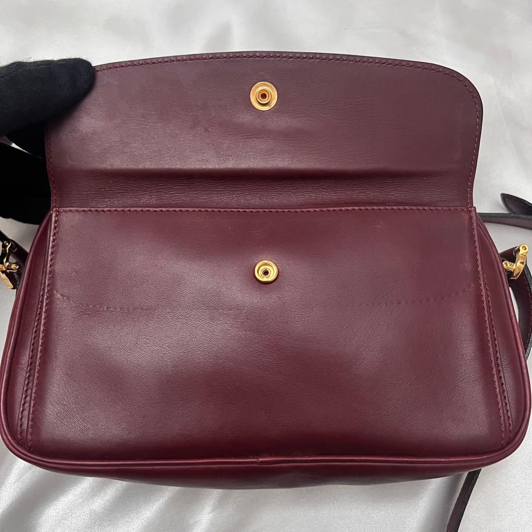 ◇Gカード付き激レア美品◇カルティエ　マストライン　ミニショルダーバッグ