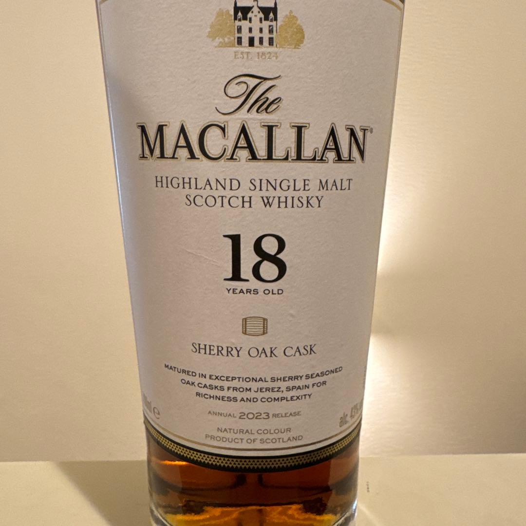 サントリー ザ マッカラン 18年 700ml