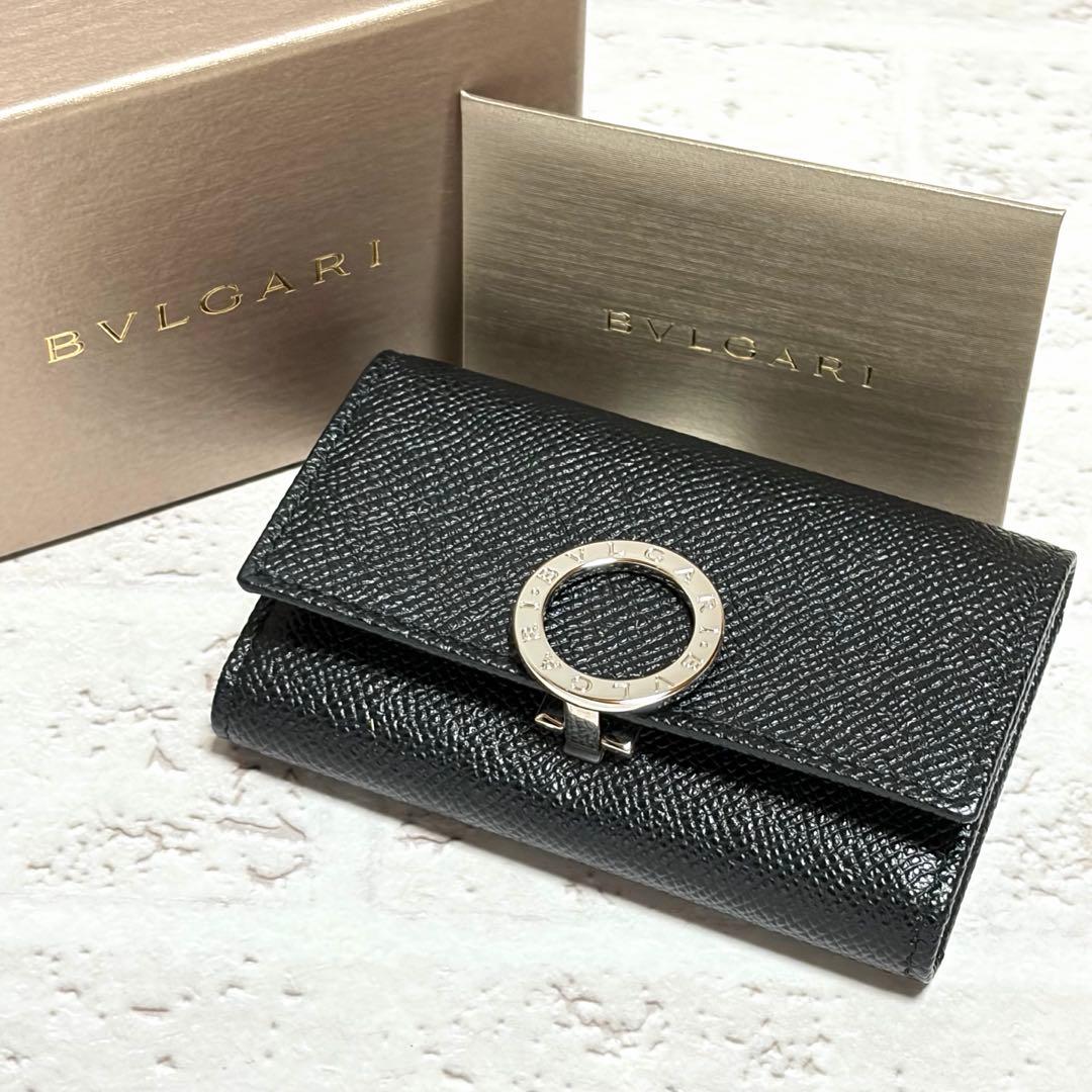 BVLGARI キーケース ブルガリ・ブルガリ レザー 美品 未使用 新品