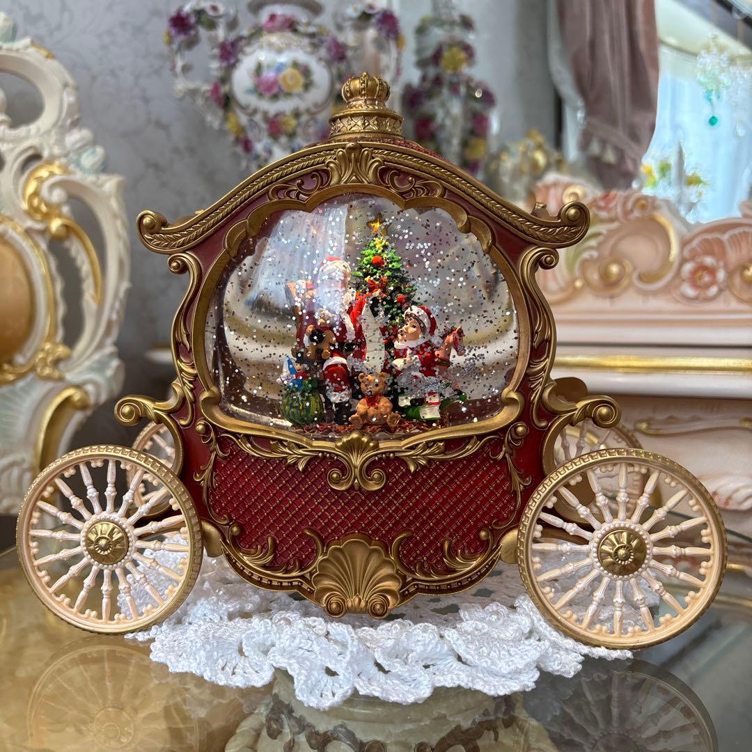 クリスマス スノードームオルゴール