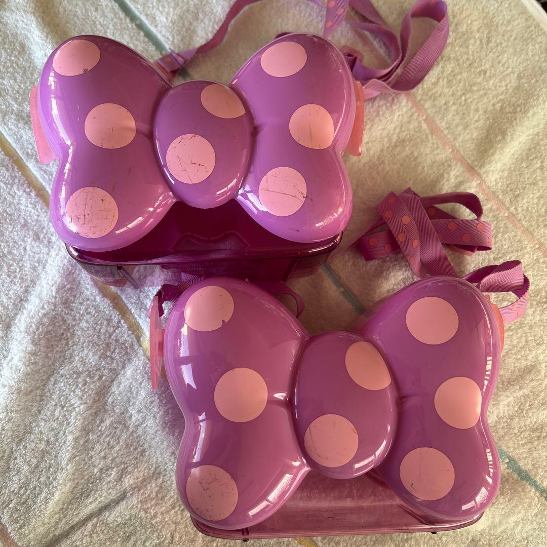 ディズニー　ポップコーンバケット　リボン型　ポップコーンバケツ 2個セット