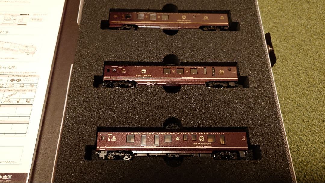 KATO Nゲージ クルーズトレイン「ななつ星in九州」 8両セット