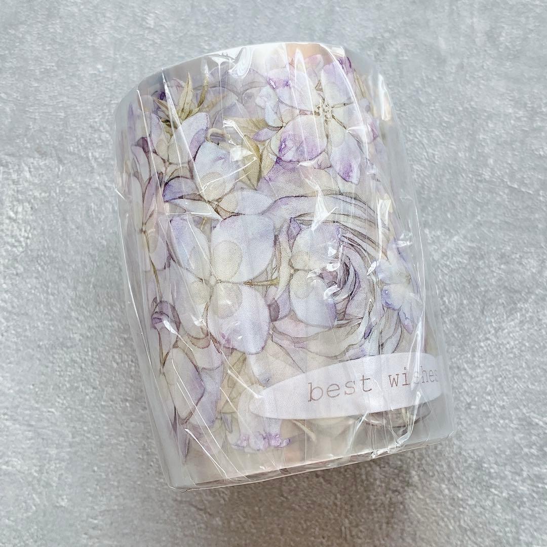 ⭐️SALE⭐️小白家文創《幻紫》海外マスキングテープ　マステ 【2207】