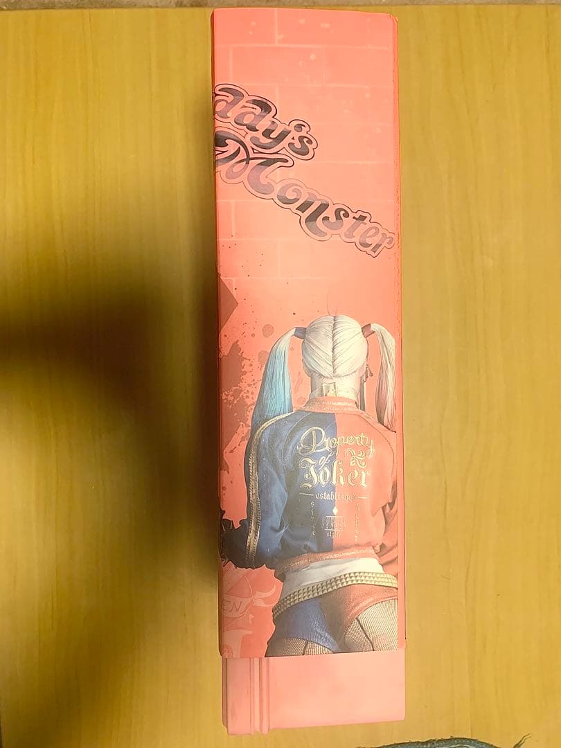 ハーレクイン43cm大型フィギュア クレイジートイズ ( 訳あり )一点限り