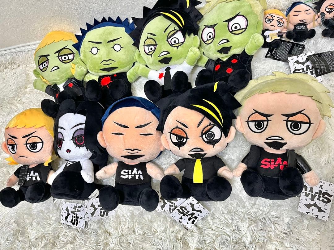 SiM ROUND1 ぬいぐるみ　コンプリート セット　コンプ　ラウンドワン