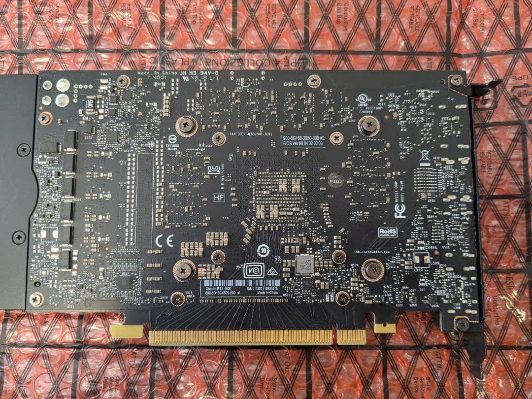 NVIDIA Quadro RTX 4000 ジャンク グラフィックボード