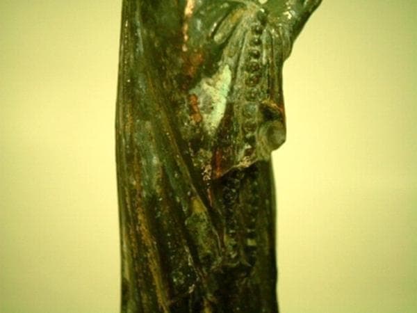 【1800年代】《cl152》フランス アンティーク 聖マリア 自立像