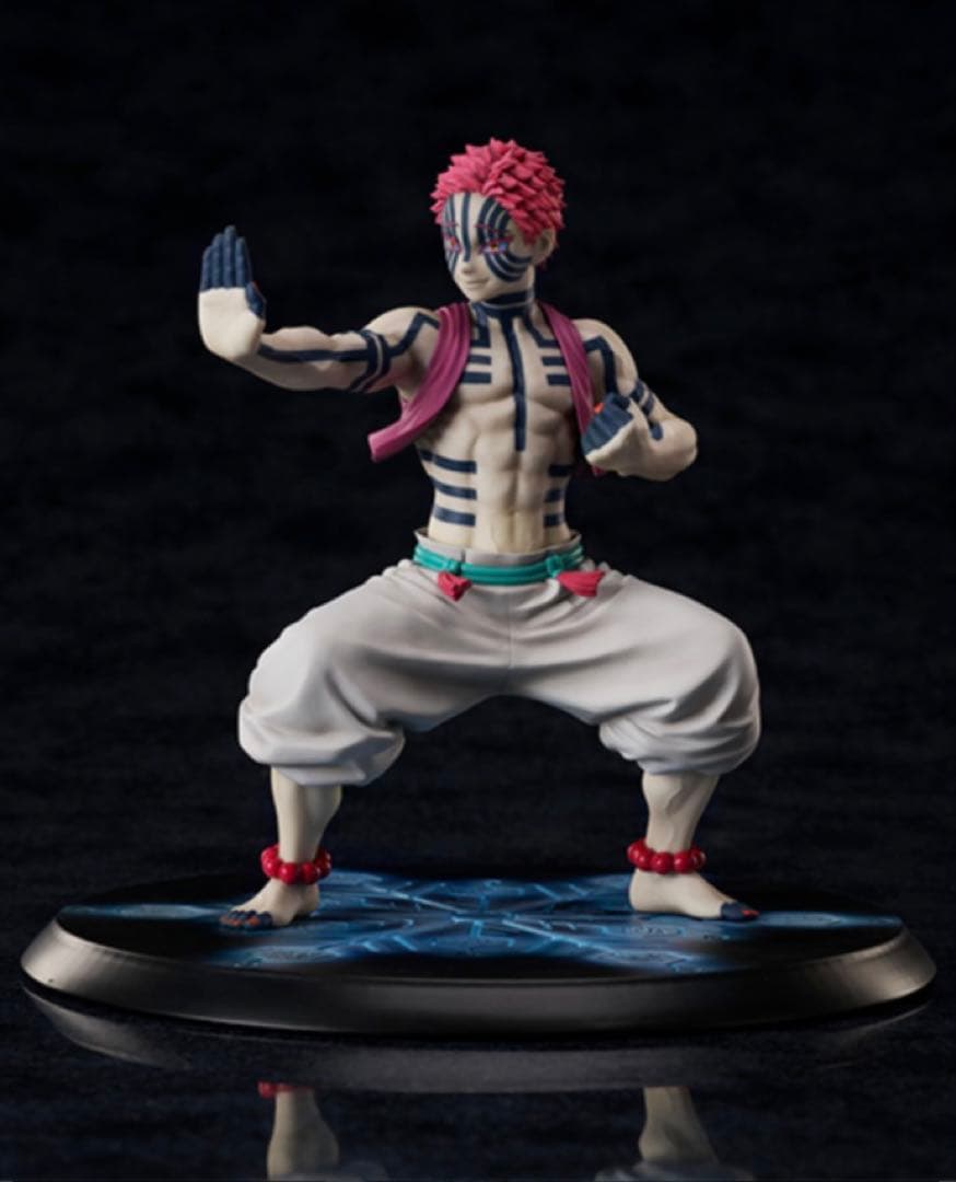 【新品未開封】 鬼滅の刃 上限の参 猗窩座 術式展開 破壊殺 羅針 1/8完成品