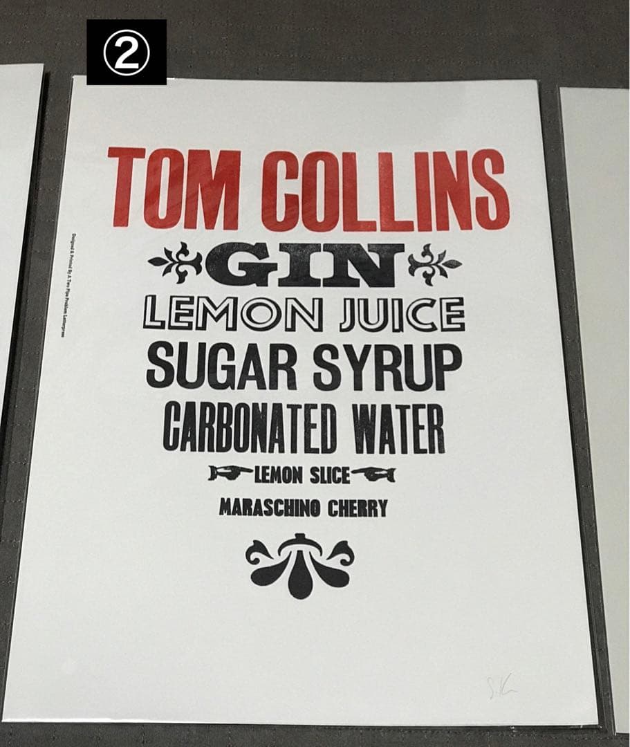 新品　2枚組　Stephen Kenny活版印刷 U.K. タイコグラフィー