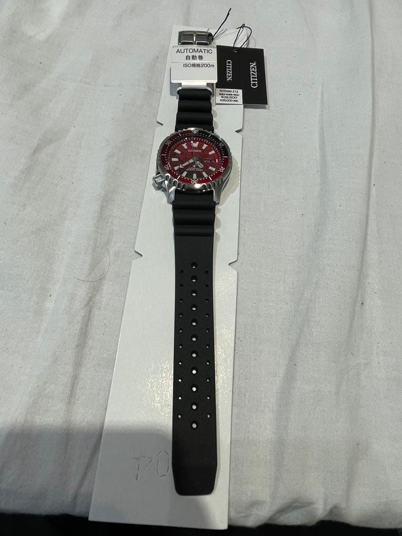 CITIZEN 自動巻き 腕時計 NY0080-21Zゴジラコラボ