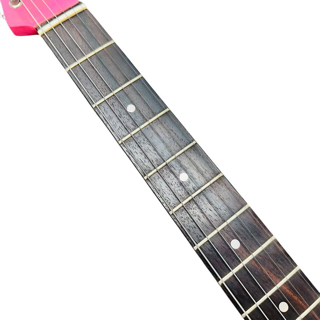TOMSON ピンク色　エレキギター