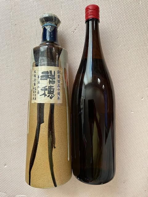 泡盛古酒　陶器壺一升瓶　平成十年