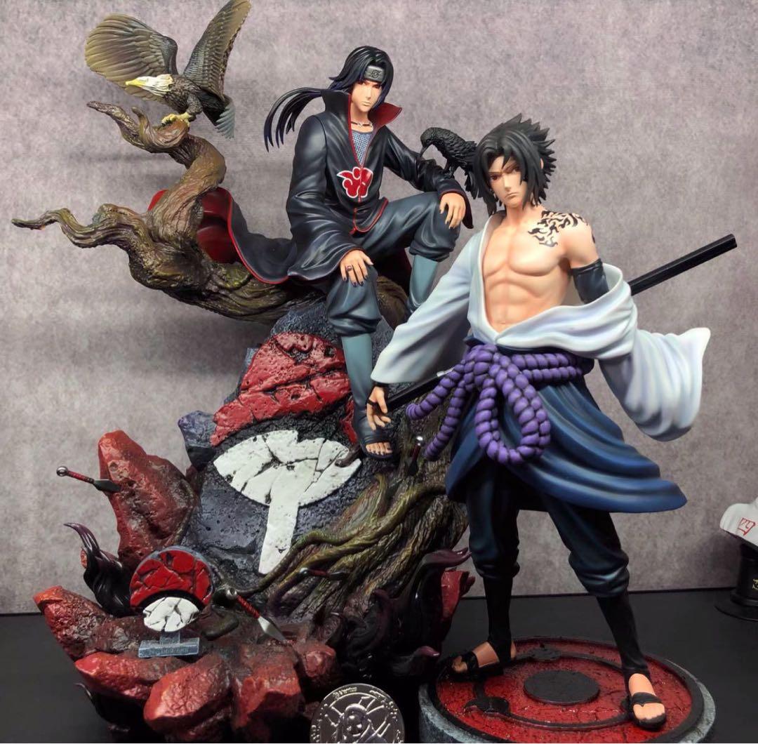 NARUTO ナルト うちはサスケ うちはイタチ ガレージキット スタチュー②