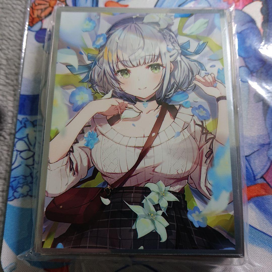 α1 ホロライブ 3期生の絆&花 白銀ノエル スリーブ&プレイマット