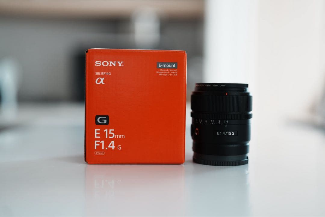 E15mm F1.4G SEL15F14G SONY Eマウント 単焦点レンズ
