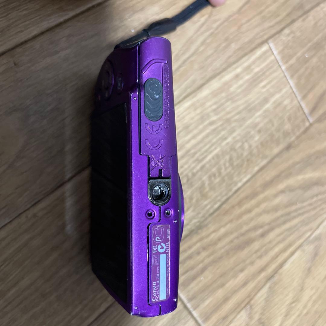 ジャンクCanon IXY600F コンパクトデジタルカメラ パープル