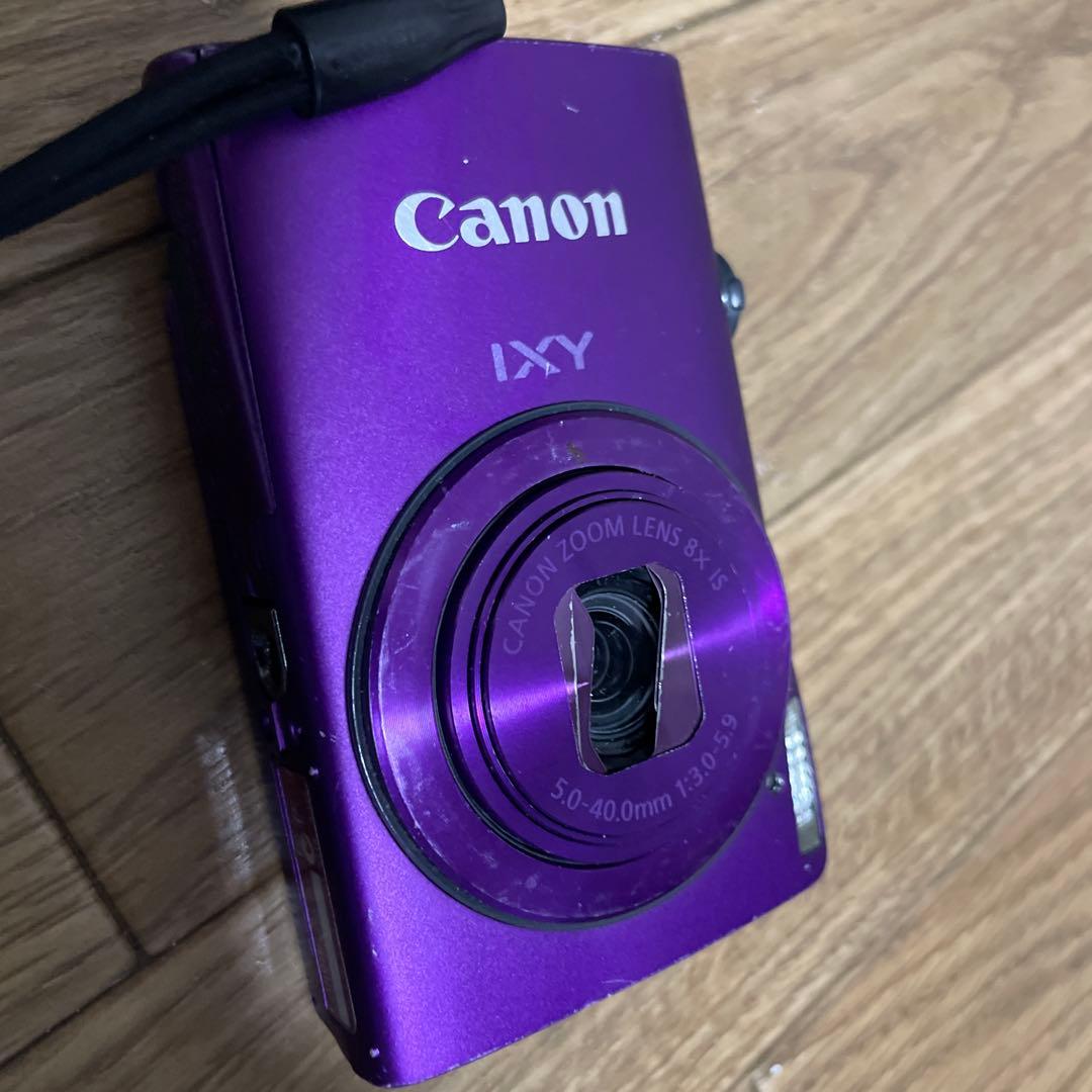 ジャンクCanon IXY600F コンパクトデジタルカメラ パープル