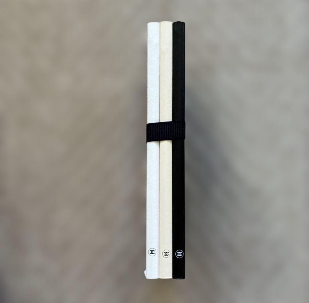 CHANEL ノート 3冊セット BEAUTE 黒　ベージュ　白　新品　未使用