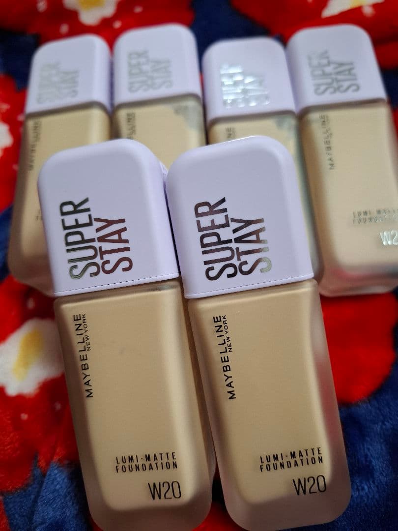 6本セット!新品未開封　メイベリン リキッドファンデーション