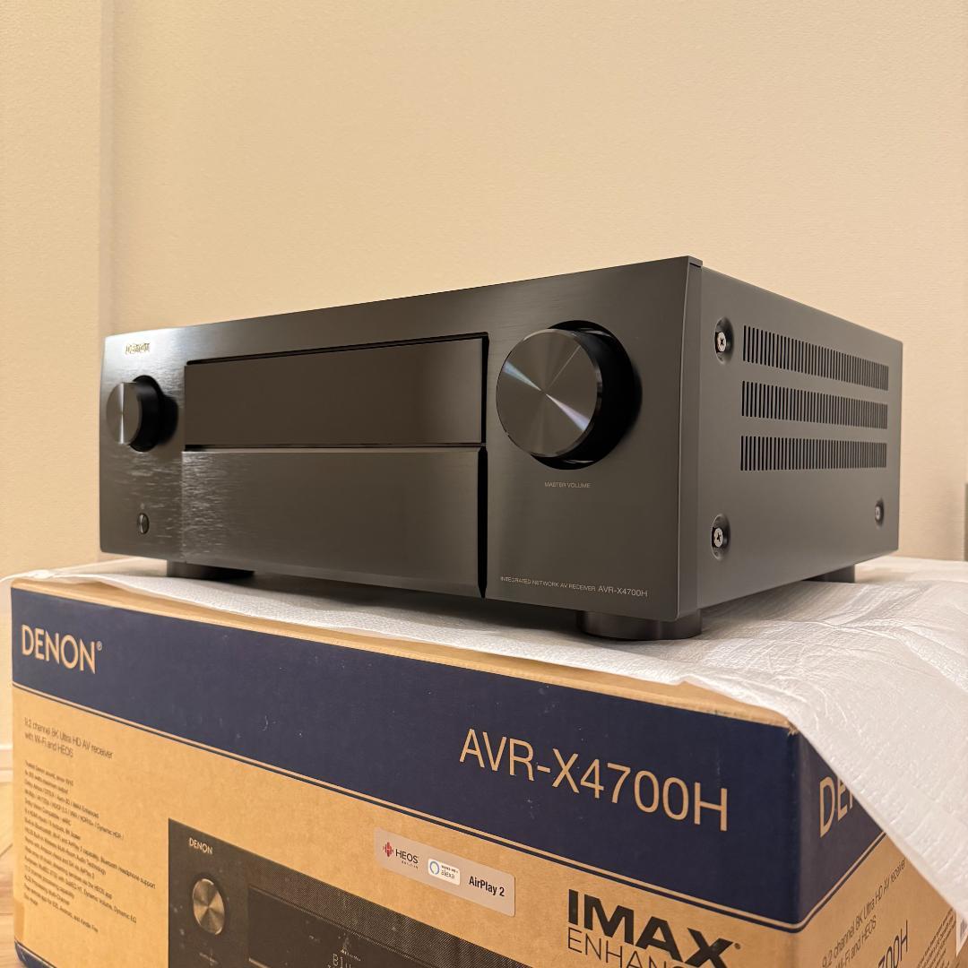 超美品 DENON AVR-X4700H AVアンプ IMAX Enhanced