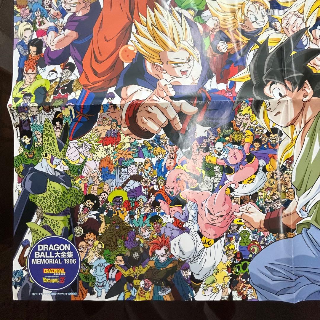 限定品　ドラゴンボール大全集　ポスター 1996年