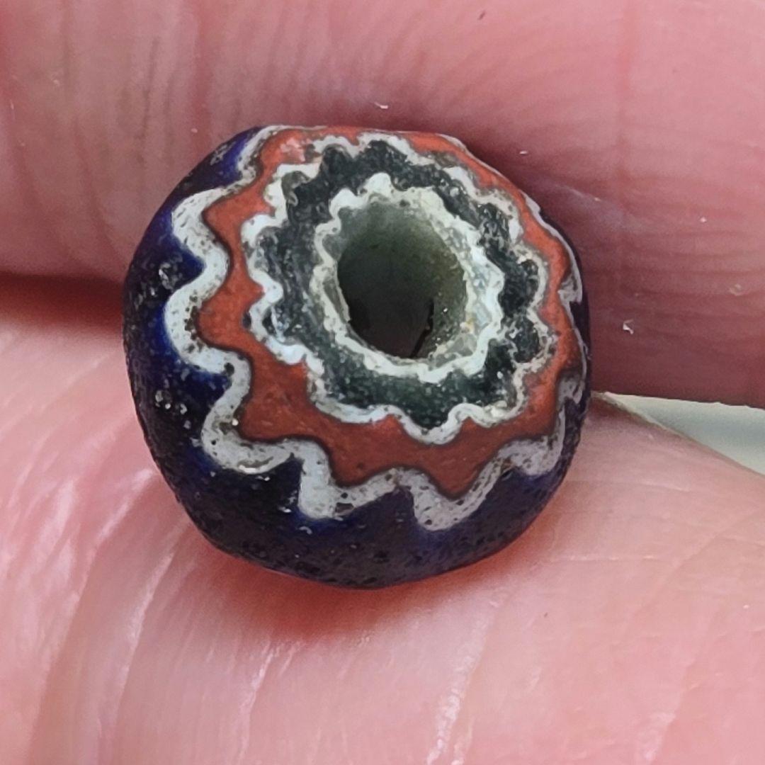 小粒　7層シェブロンビーズ　goro's等のカスタムに　10