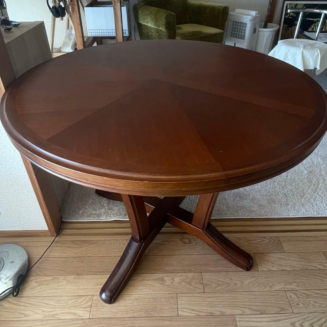 マルニ木工　丸テーブル　地中海シリーズ