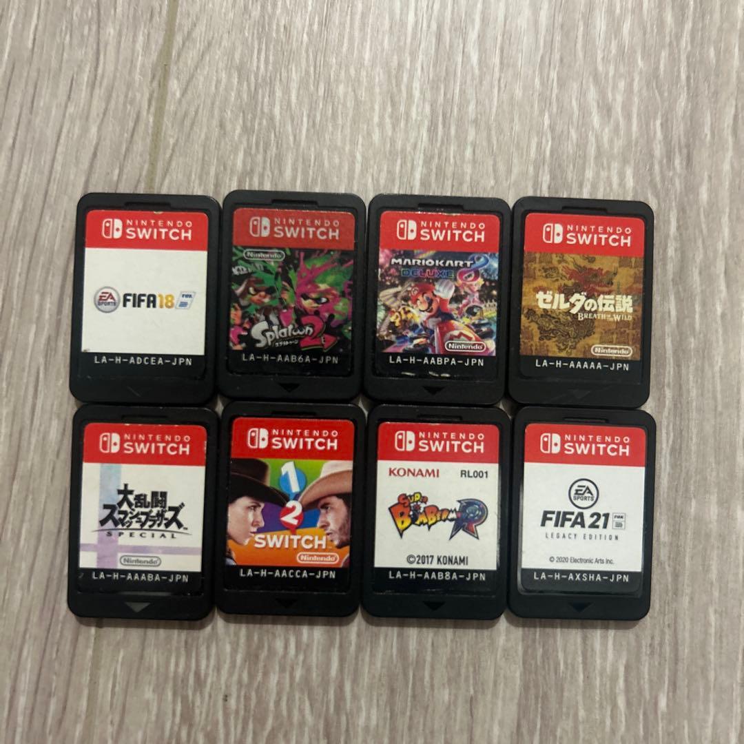 Nintendo Switch ゲームソフト セット８個入り