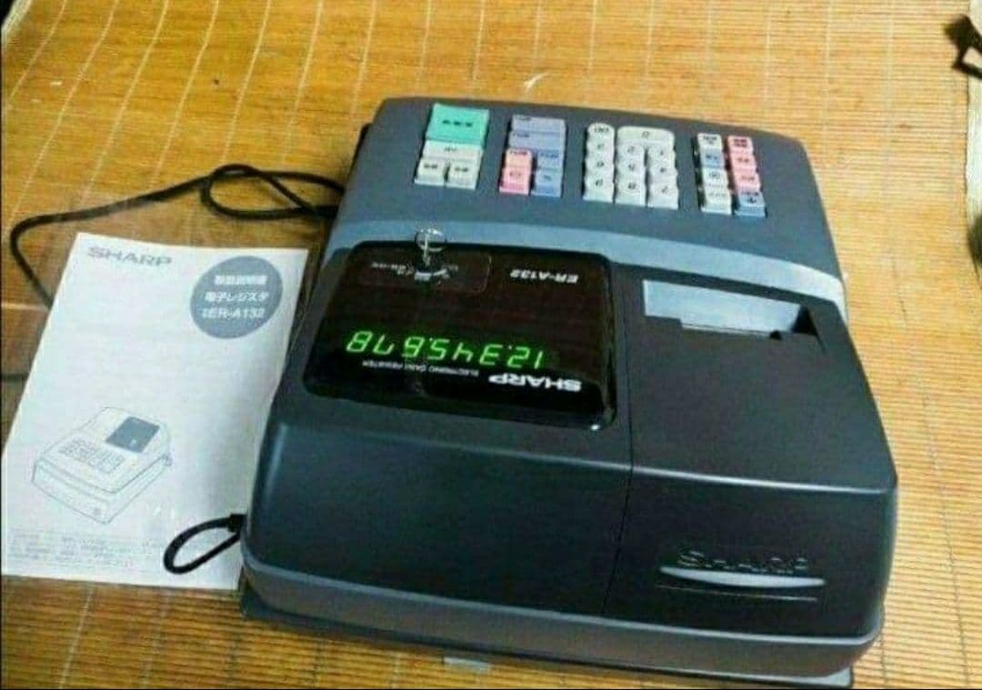 シャープレジスター　ER-A132　簡単便利特殊　送料込　653210