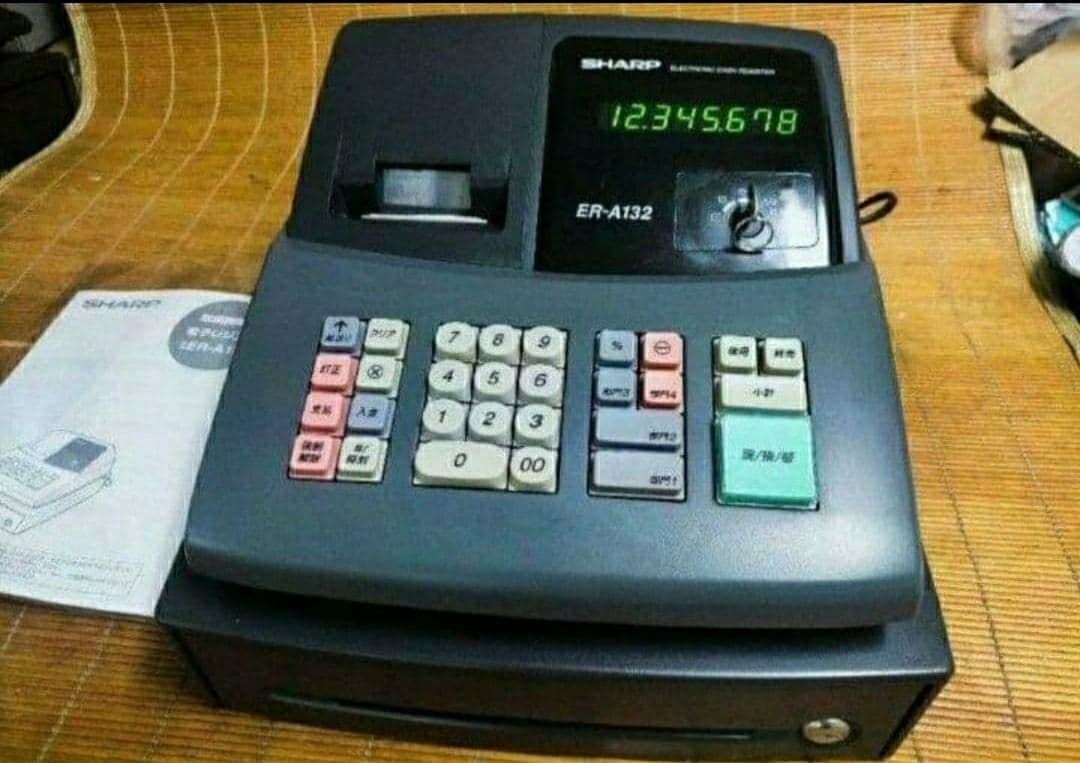 シャープレジスター　ER-A132　簡単便利特殊　送料込　653210