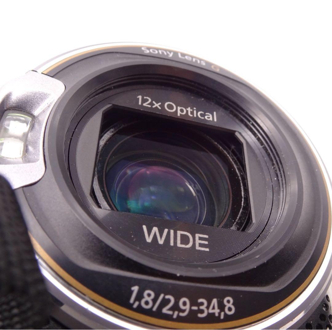 【完動美品】 SONY HDR-CX590V ハンディカム 純正大容量バッテリー