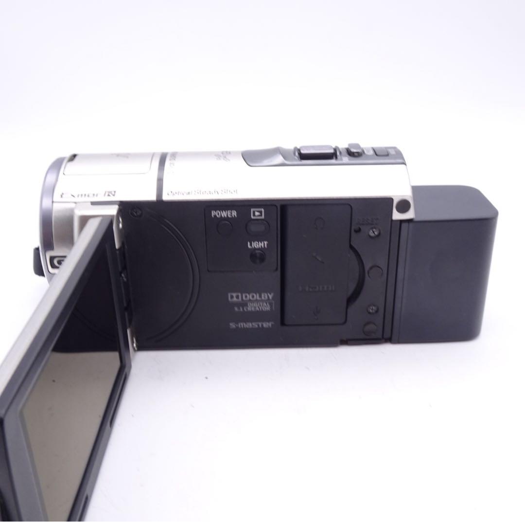 【完動美品】 SONY HDR-CX590V ハンディカム 純正大容量バッテリー