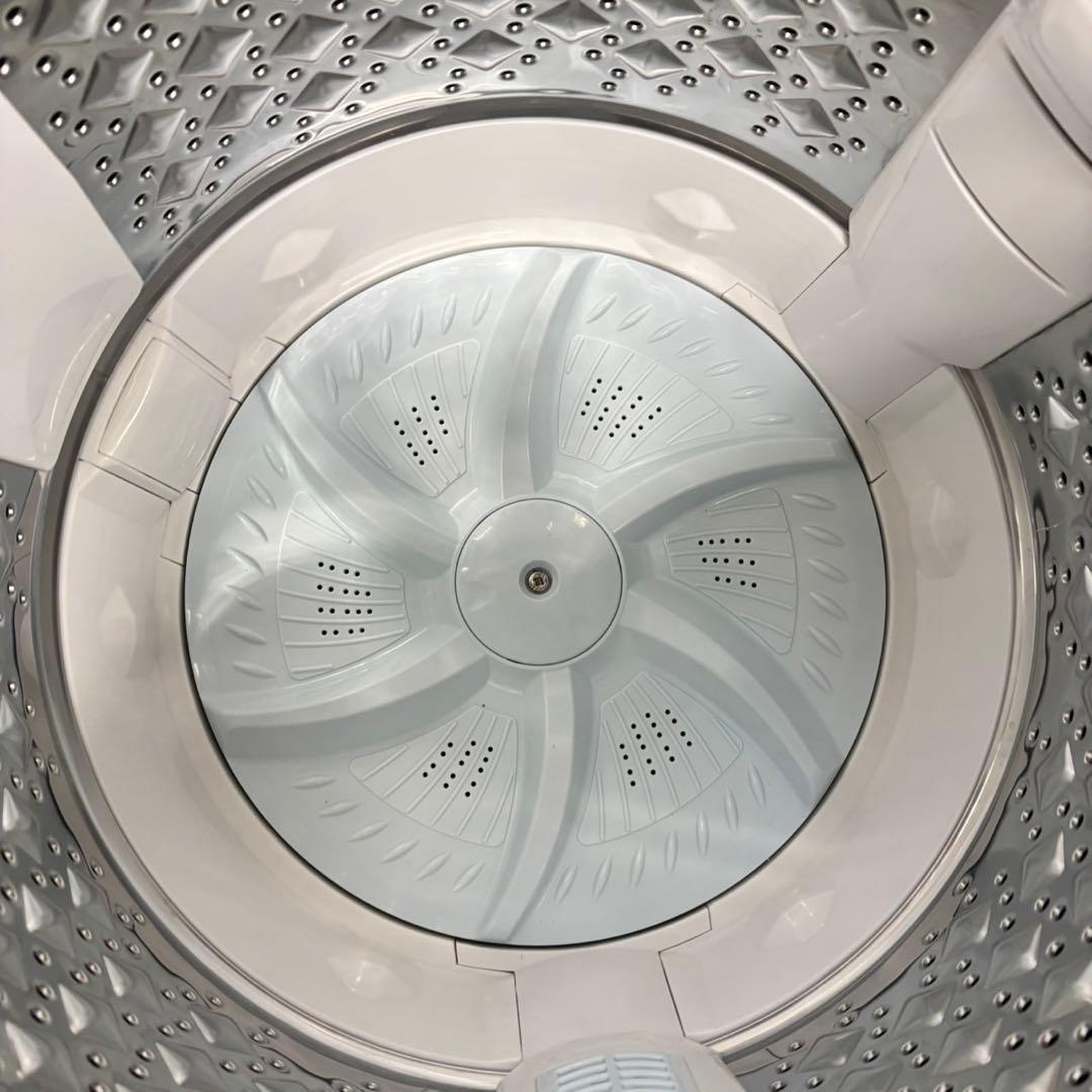 554東芝 ウルトラファインバブル 洗濯機 8kg 小型 家庭用　綺麗　ホワイト