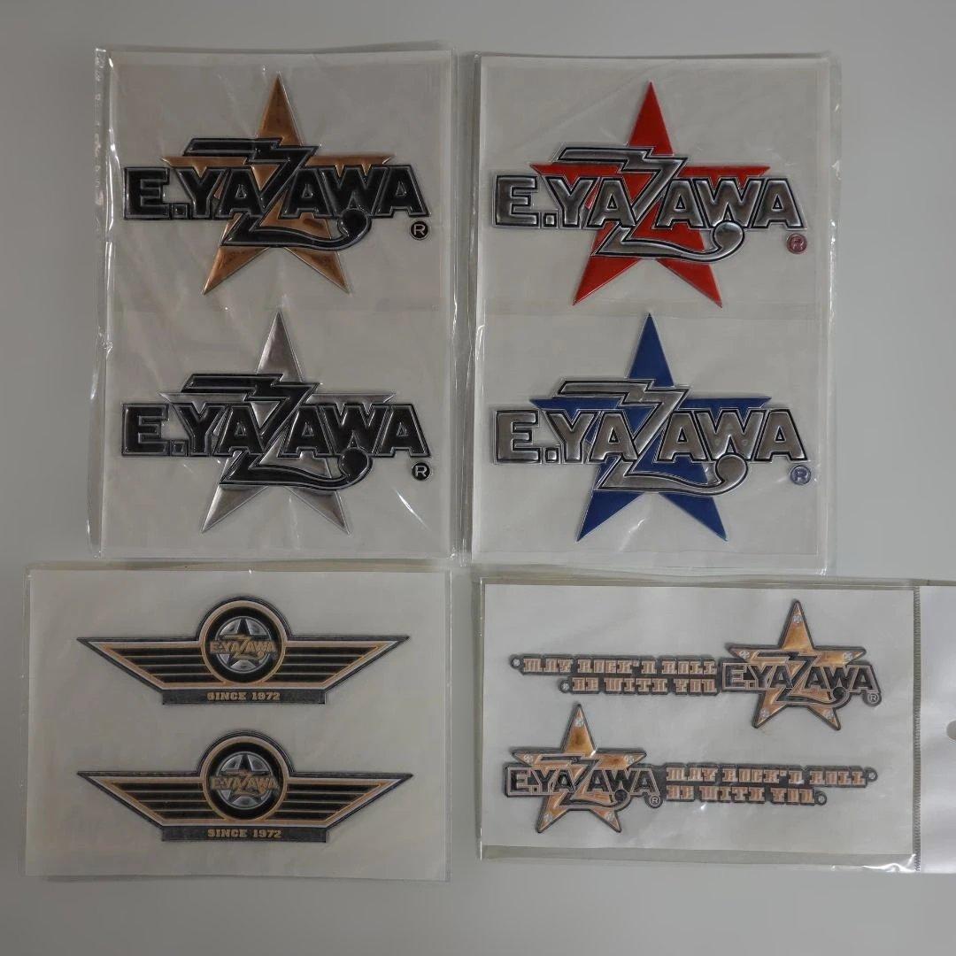 矢沢永吉エンブレムステッカー4枚セット ロゴホシ他【未開封】