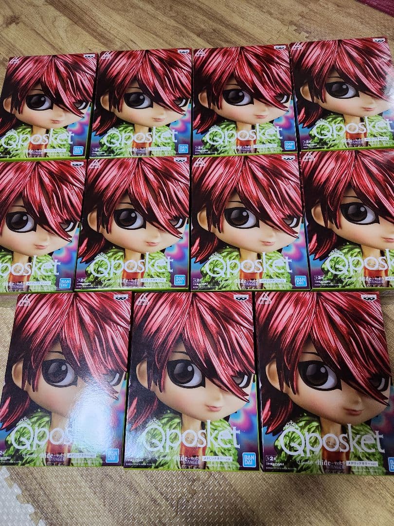 hide Qposket フィギュア　３2個まとめ　ノーマルカラー　メタリック