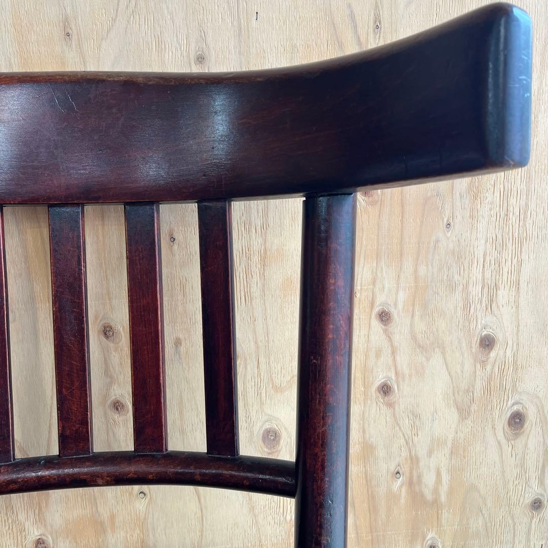 アンティーク家具 椅子 木製 フィッシェル チェコ カフェチェア ベントウッド